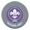Insigne promesse éclaireur mauve