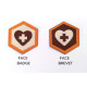 Écussons Badges et Brevets - Secourisme