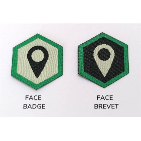 Écussons Badges et Brevets - Orientation