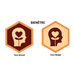 Écussons Badges et Brevets - Bienêtre