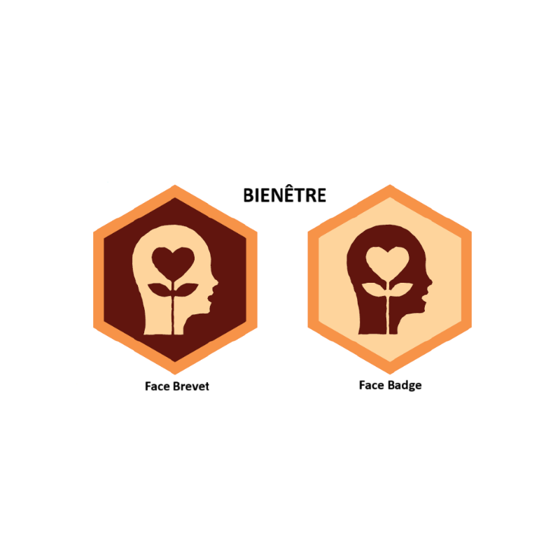 Écussons Badges et Brevets - Bienêtre