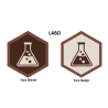 Écussons Badges et Brevets - Labo
